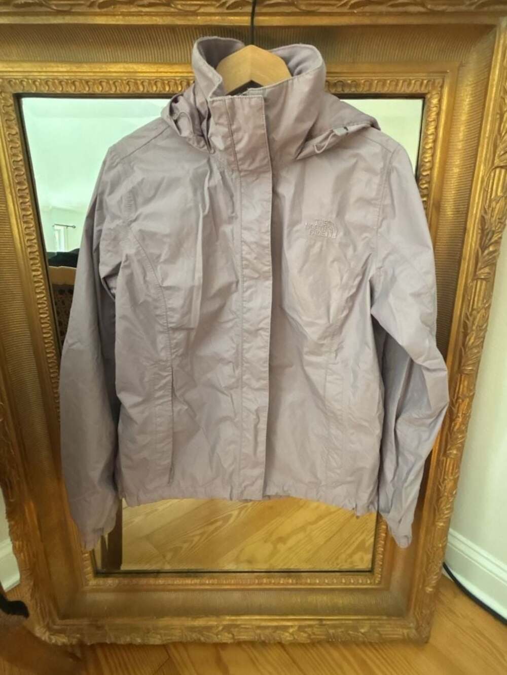 The North Face Women's Resolve 2 Rain Jacket in Twilight Mauve